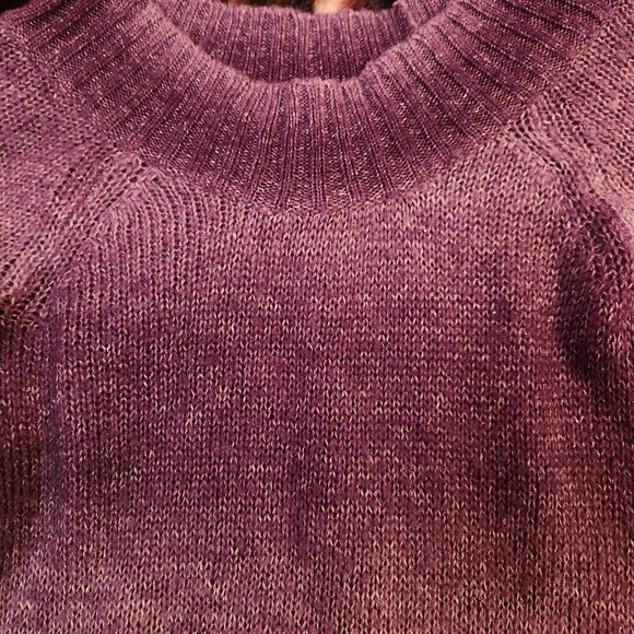 Purple Arizona Jean Company Girls Sweater Size 10/12 - Picture 2 of 4